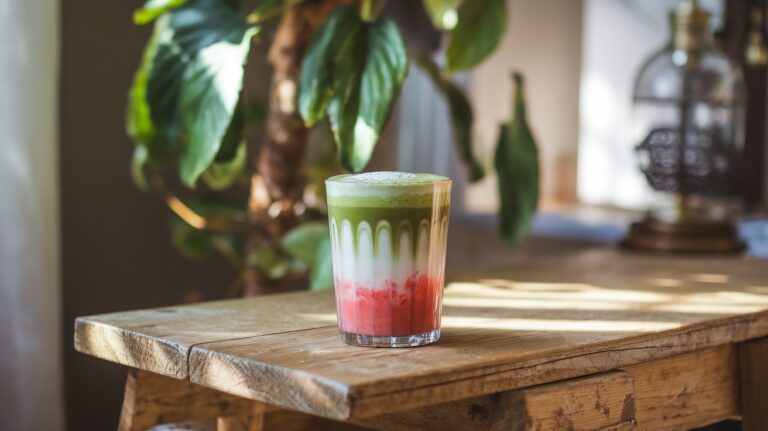 Obsessed! The Perfect Strawberry Matcha Drink Recipe